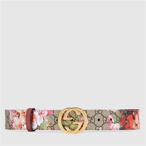 gucci cintura fiori|cinture Gucci donna firmate.